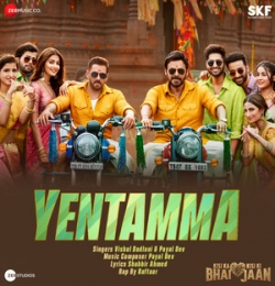 Yentamma mp3 - Payal Dev (Kisi Ka Bhai Kisi Ki Jaan)