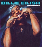 Black Top Big T-shirt Billie Eilish - Armani White - BILLIE EILISH